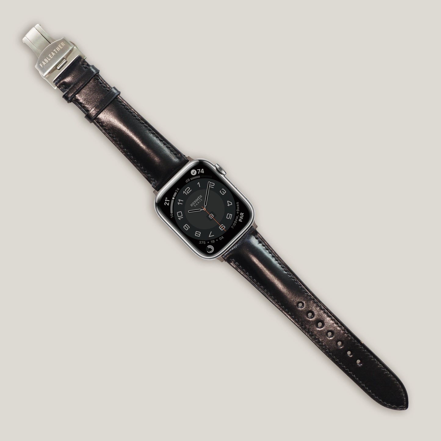 ITALY CORDOVAN STRAP | PADDED | BLACK