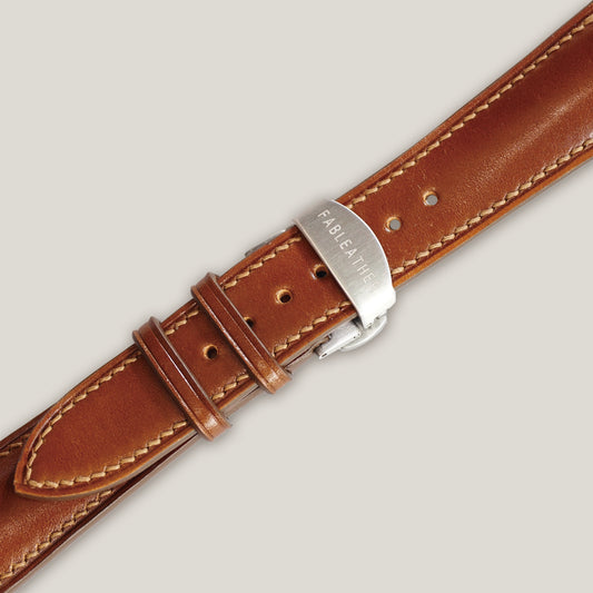 ITALY CORDOVAN STRAP | PADDED | BROWN