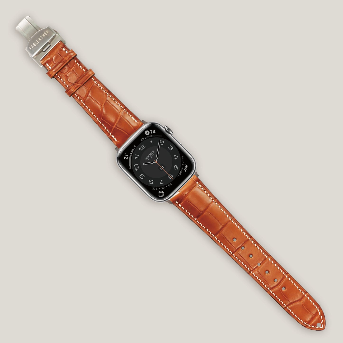 FRENCH ALLIGATOR STRAP | PADDED | GOLD