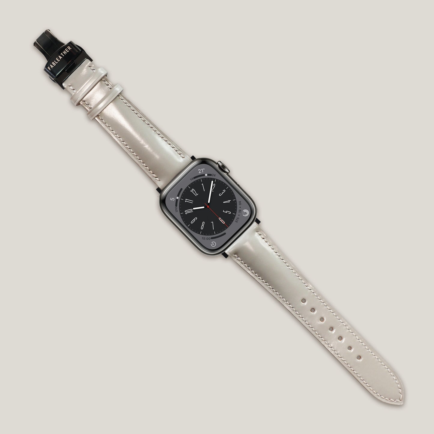 ITALY CORDOVAN STRAP | PADDED | GREY