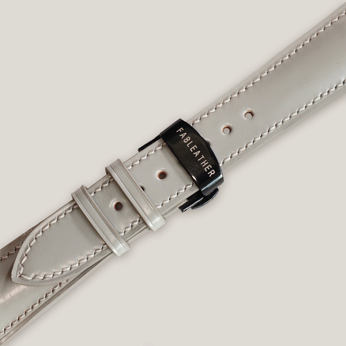 ITALY CORDOVAN STRAP | PADDED | GREY
