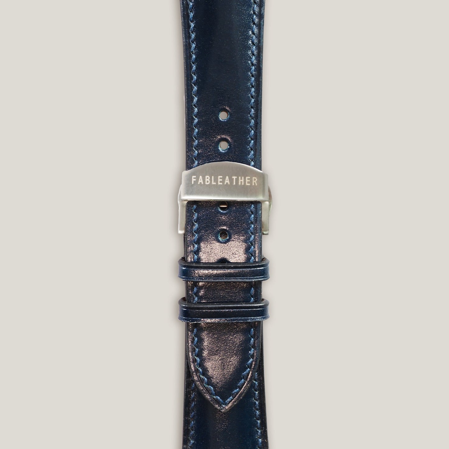 ITALY CORDOVAN STRAP | PADDED | NAVY