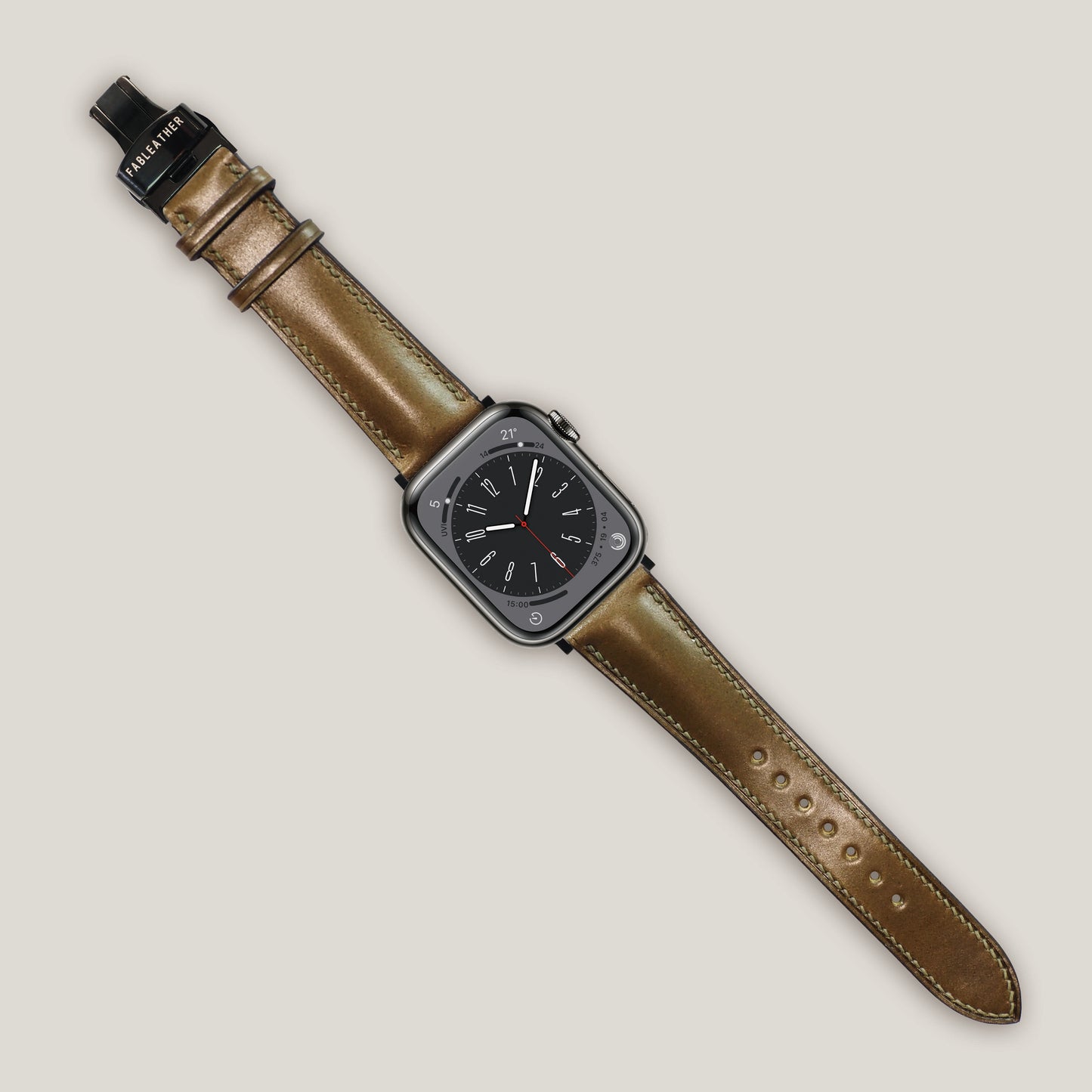 ITALY CORDOVAN STRAP | PADDED | OLIVE