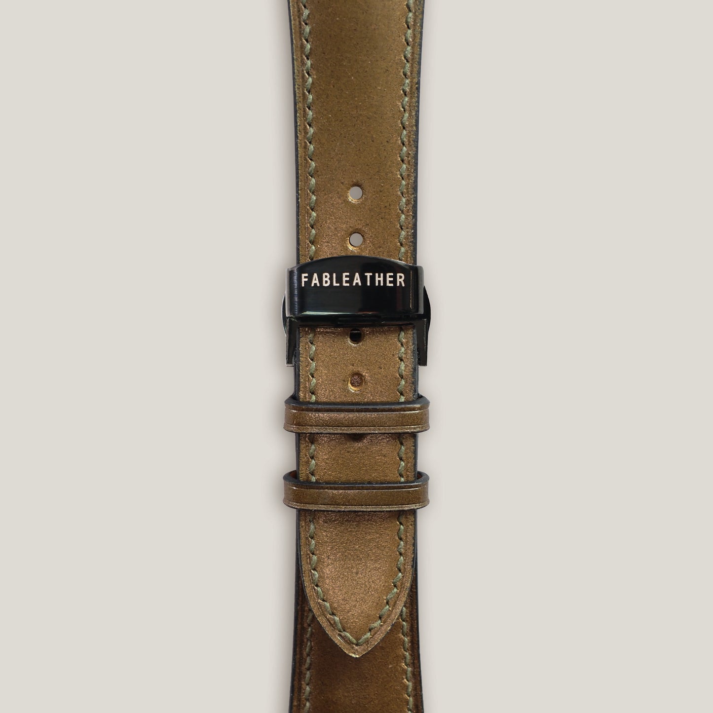 ITALY CORDOVAN STRAP | PADDED | OLIVE