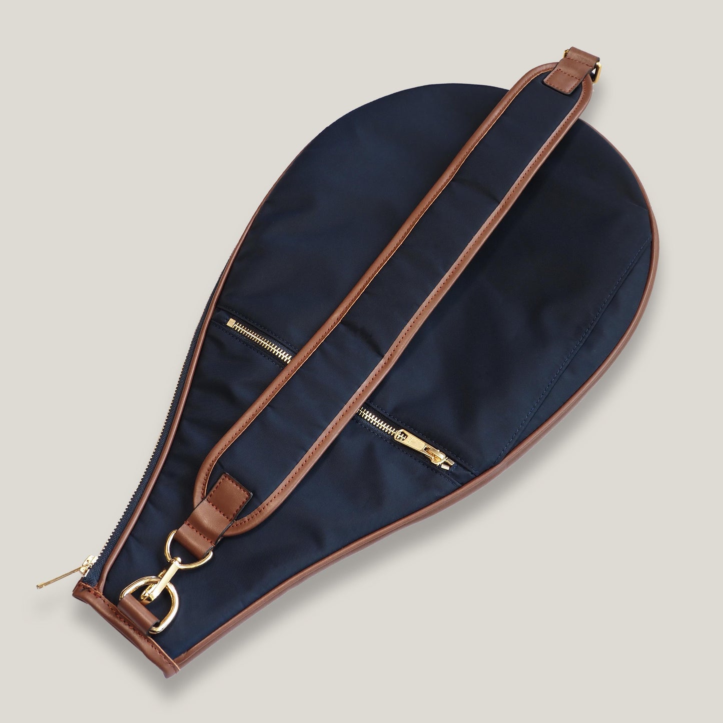 Navy Racquet Crossbag